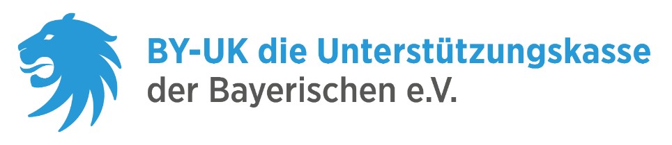 Logo mit dem Schriftzug "BY-UK die Unterstützungskasse der Bayerischen e.V." Logo mit dem Schriftzug "BY-UK die Unterstützungskasse der Bayerischen e.V."